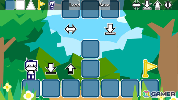“ルール”を投げるパズルアクション「REBADGE」のSteamページが公開!「移動できる」「重力で落ちる」などのルールを自由に付け替えながら先へ進もうの画像