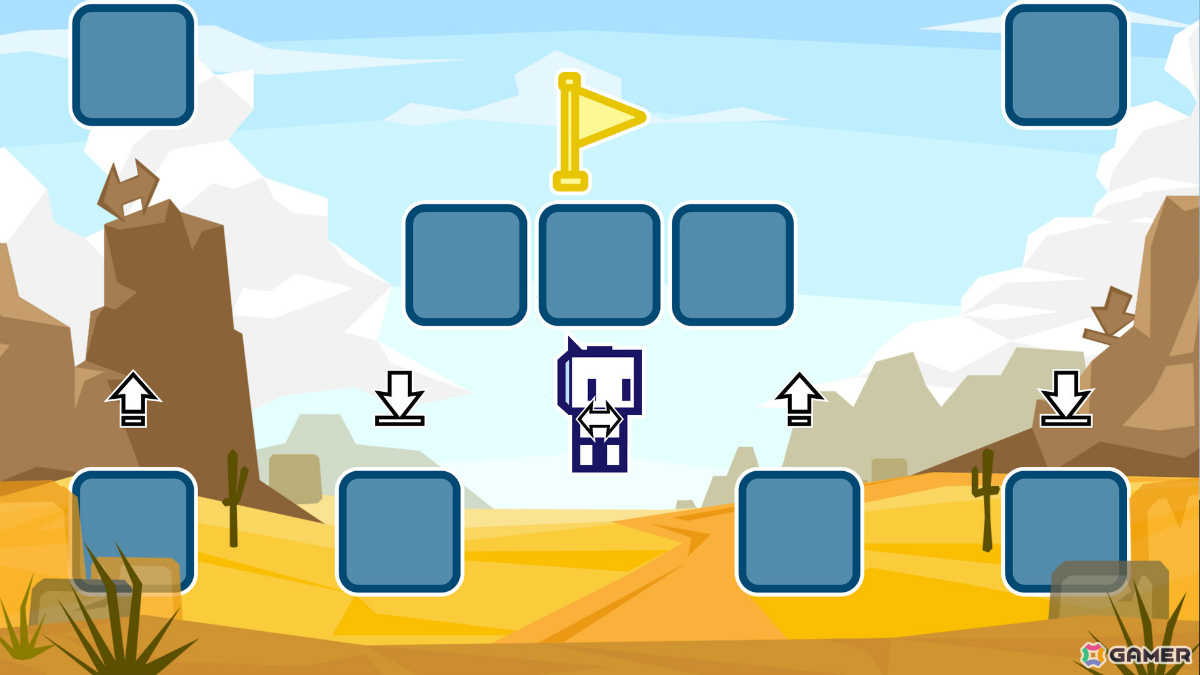 “ルール”を投げるパズルアクション「REBADGE」のSteamページが公開！「移動できる」「重力で落ちる」などのルールを自由に付け替えながら先へ進もうの画像4