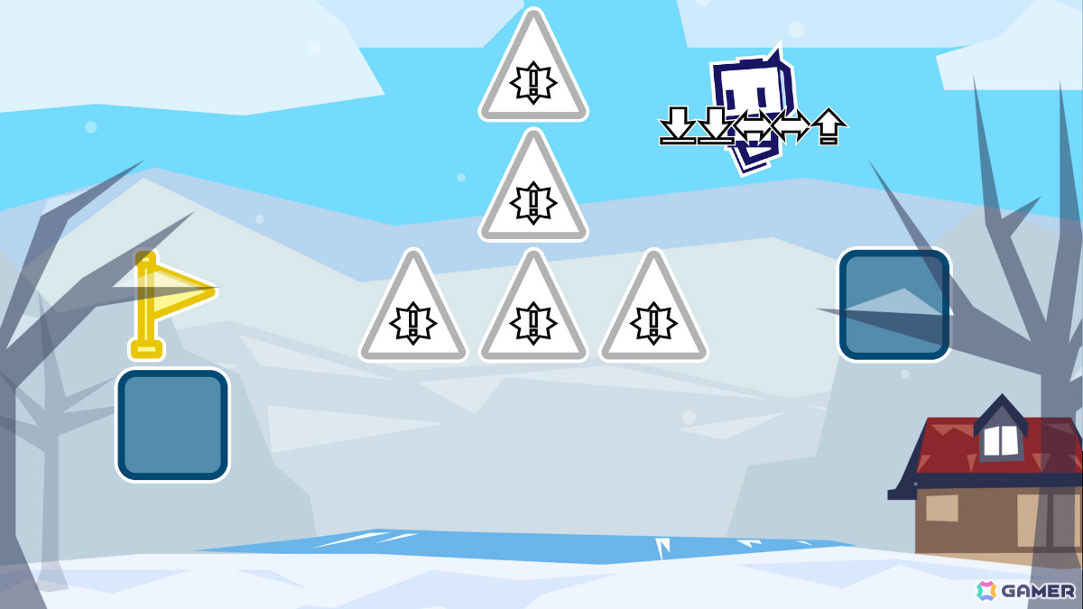 “ルール”を投げるパズルアクション「REBADGE」のSteamページが公開！「移動できる」「重力で落ちる」などのルールを自由に付け替えながら先へ進もうの画像5