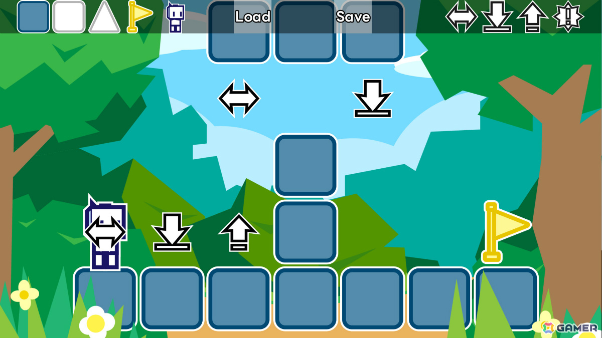 “ルール”を投げるパズルアクション「REBADGE」のSteamページが公開！「移動できる」「重力で落ちる」などのルールを自由に付け替えながら先へ進もうの画像7
