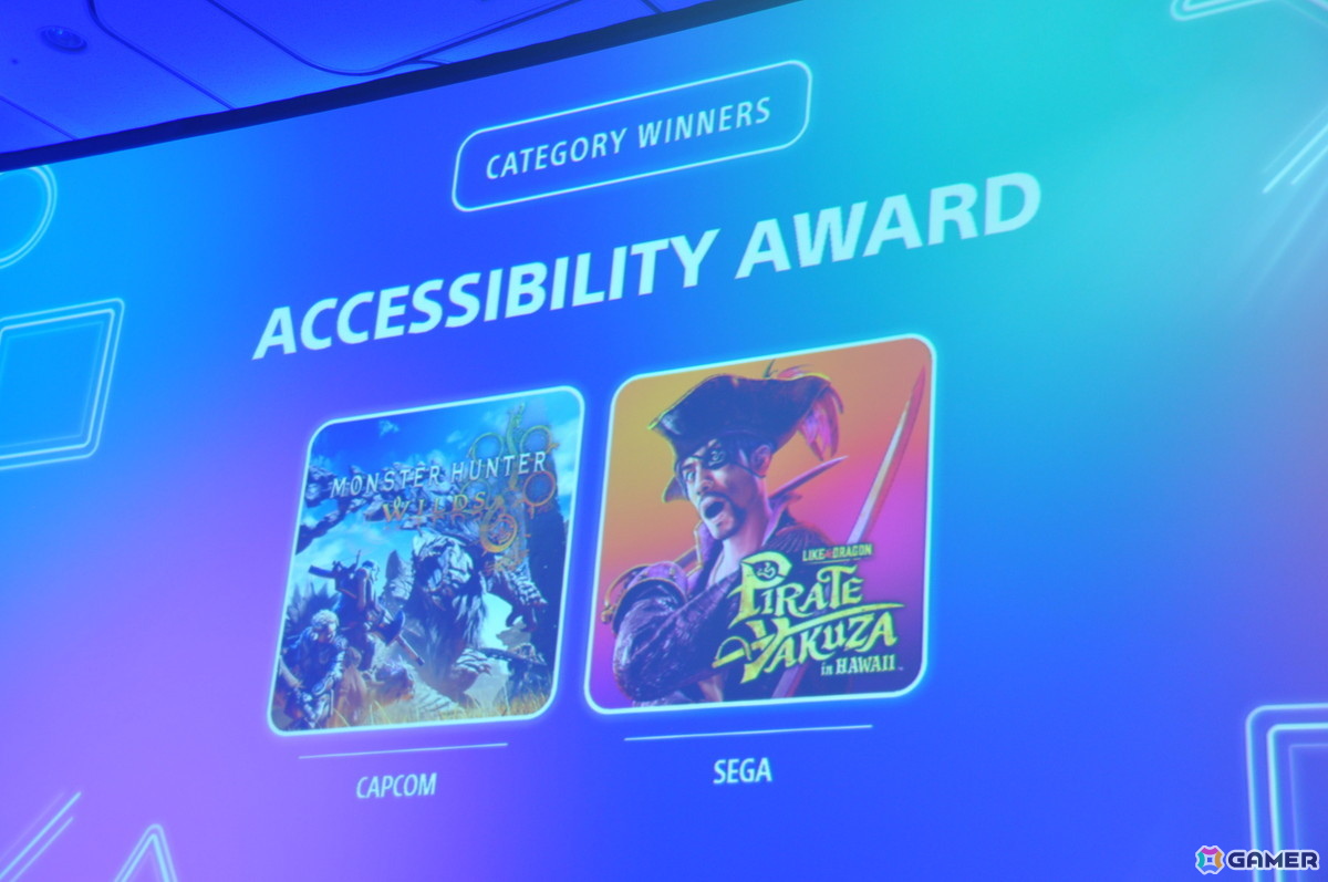 【コラム】「モンスターハンターワイルズ」「龍が如く8外伝」のアクセシビリティアワード受賞とプレイステーションのこれまでの試みの画像