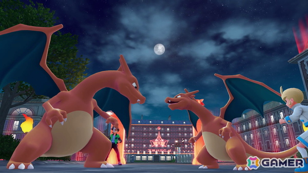 「Pokémon LEGENDS Z-A M次元ラッシュ」謎の少女アンシャと幻のポケモン「フーパ」が登場の追加ストーリーをおさらい！オヤブンのリザードンの配布もの画像