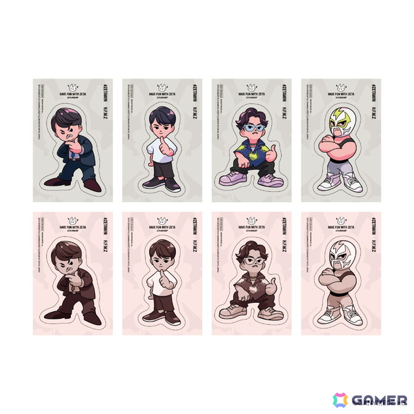 ZETA DIVISION×GiGOキャンペーンが12月20日より開催！ステッカー配布や限定景品の展開、コラボたい焼き「ZETAくん焼き」とノベルティ付きドリンクの販売もの画像2