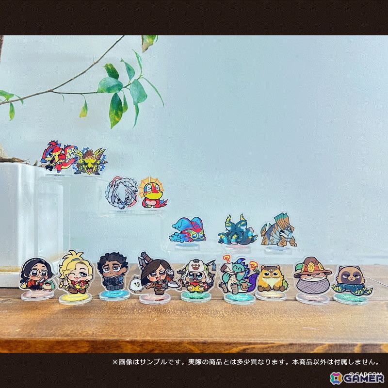 「モンスターハンターワイルズ」大川ぶくぶ氏の描きおこしイラストを使用したグッズが登場！ホープ装備の主人公やエグド装備のオトモアイルーたちのぬいぐるみもの画像