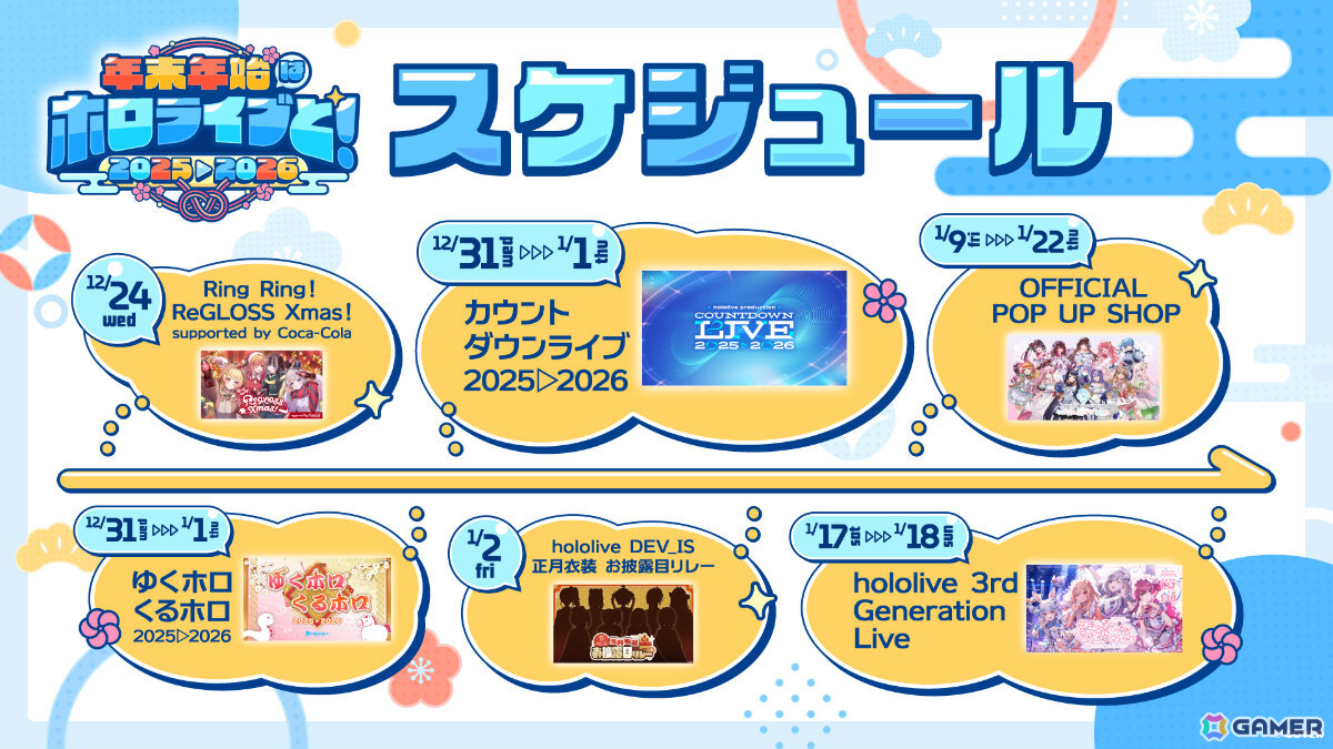 ホロライブ所属タレント60名による全編無料のカウントダウンライブ「hololive production COUNTDOWN LIVE」が12月31日に配信!の画像
