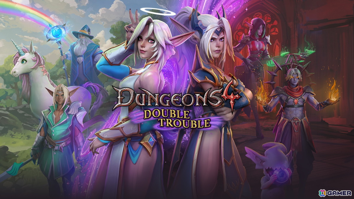 PS5/Xbox Series X|S/PC版「ダンジョンズ 4」で第4弾DLC「ダブル トラブル」が配信！タリヤ VS マルチバース・タリヤの異次元デスマッチが勃発の画像