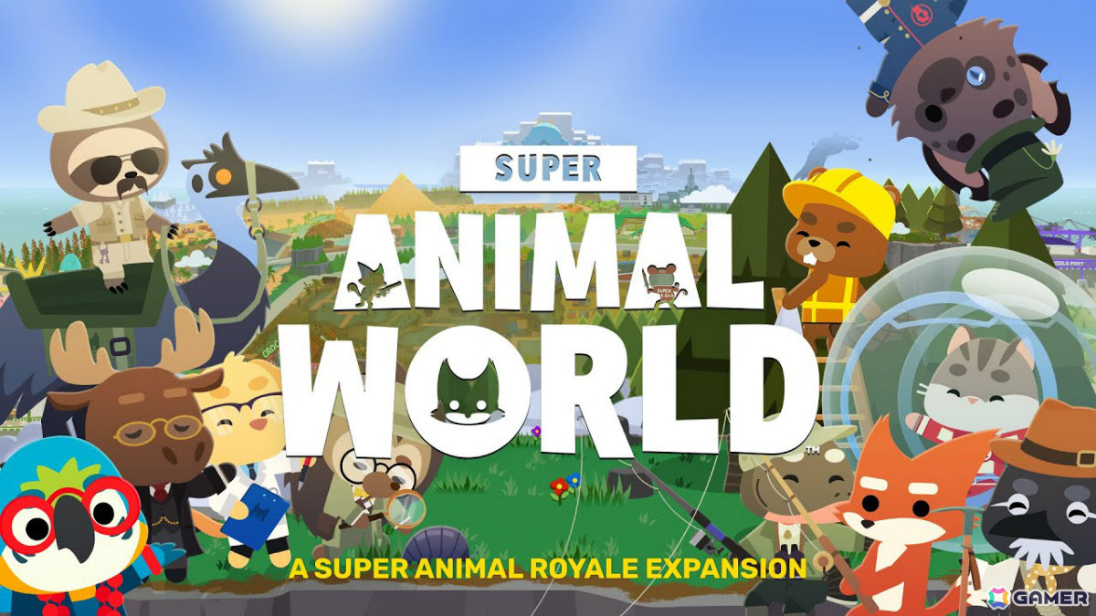 「Super Animal Royale」釣りや虫取り、ハムスターボールレースなどのほっこりアクティビティを楽しめる大型拡張コンテンツ「Super Animal World」が配信！の画像