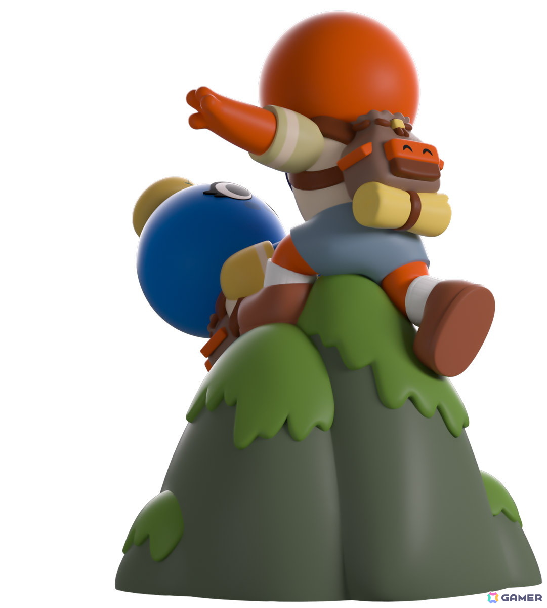 「PEAK」オレンジとブルーの2人が助け合う躍動感あふれるフィギュアが登場！ぬいぐるみキーホルダーもラインナップの画像