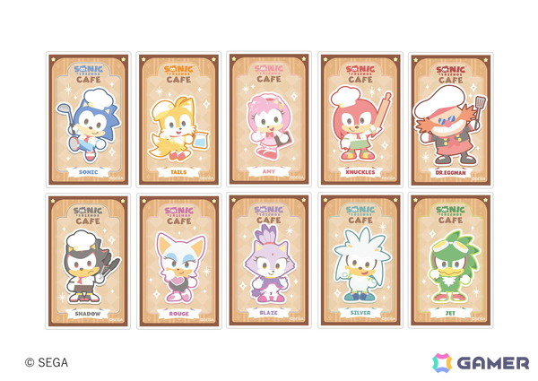 コラボカフェ「SONIC & FRIENDS CAFE」が1月9日よりand GALLERY有楽町店、名古屋2号店で開催！限定フードメニューや描き下ろしイラストグッズを展開の画像18