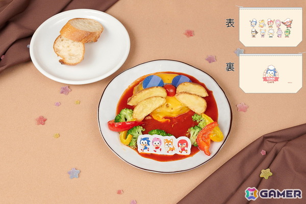 コラボカフェ「SONIC & FRIENDS CAFE」が1月9日よりand GALLERY有楽町店、名古屋2号店で開催！限定フードメニューや描き下ろしイラストグッズを展開の画像3