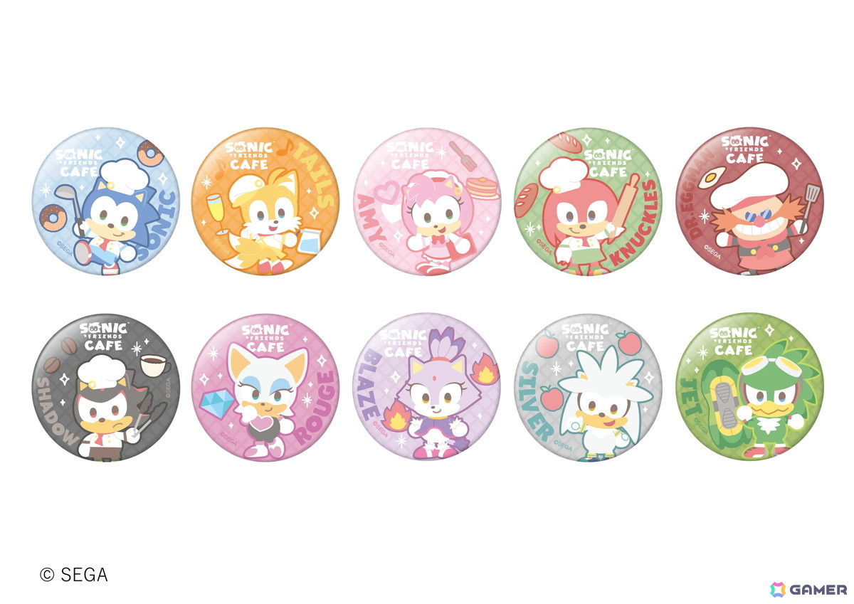 コラボカフェ「SONIC & FRIENDS CAFE」が1月9日よりand GALLERY有楽町店、名古屋2号店で開催！限定フードメニューや描き下ろしイラストグッズを展開の画像