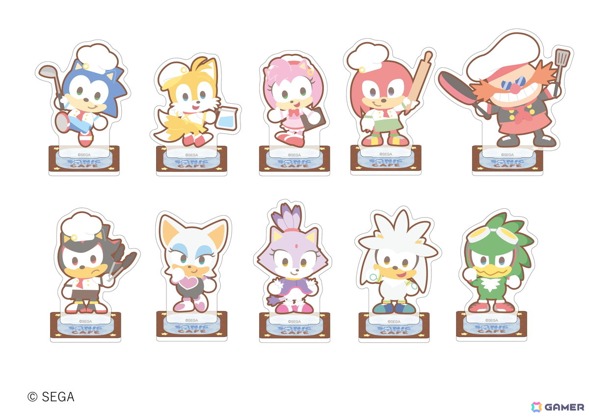 コラボカフェ「SONIC & FRIENDS CAFE」が1月9日よりand GALLERY有楽町店、名古屋2号店で開催！限定フードメニューや描き下ろしイラストグッズを展開の画像