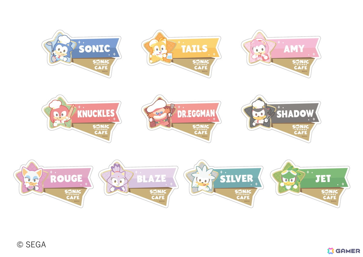 コラボカフェ「SONIC & FRIENDS CAFE」が1月9日よりand GALLERY有楽町店、名古屋2号店で開催！限定フードメニューや描き下ろしイラストグッズを展開の画像