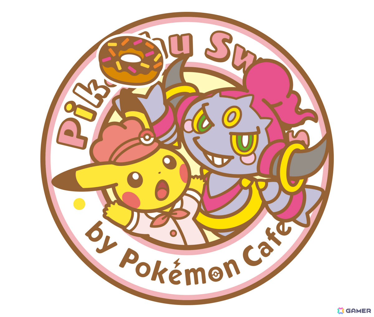 「Pokémon LEGENDS Z-A M次元ラッシュ」配信を記念してピカチュウスイーツに新メニューが登場！グラードン・カイオーガの特徴に似た特別なドーナツに注目の画像