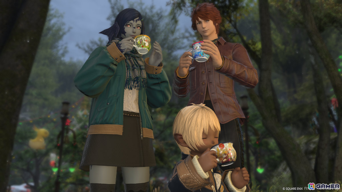 「FFXIV」イベント「星芒祭」が12月17日より開催!エモート「マグカップで飲む」やスターライト・ロミンサンプンシュなどのアイテムを手に入れようの画像