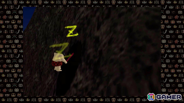 「ARTDINK GAME LOG:太陽のしっぽ」獣との闘い、スライディングしながら就寝する原始人など奇抜な世界観を堪能できるプレイ動画が公開！の画像