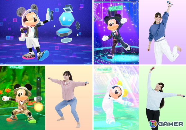 ミッキーが毎日のエクササイズをサポート！「ディズニー ミラネス フィットネス」がSwitchで発売の画像2