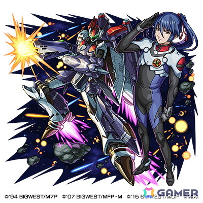 「モンスト」で「マクロス7」「マクロスF」「マクロスΔ」との初コラボが12月14日より開催！ワルキューレ、ランカ、シェリルたちがガチャに登場の画像6