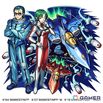木属性 ★6 マクロス7船団 マックス艦長&ミリア市長(進化)CV:速水奨(マクシミリアン・ジーナス)竹田えり(ミリア・ファリーナ・ジーナス)