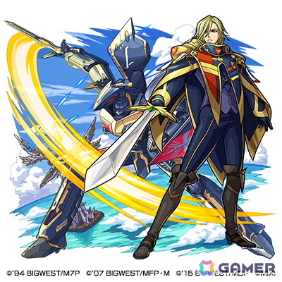 光属性 ★6 空中騎士団白騎士 キース・エアロ・ウィンダミア(進化)CV:木村良平