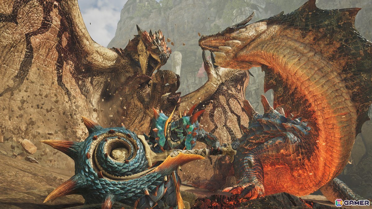 「モンスターハンターワイルズ」巨戟龍・ゴグマジオスが登場するタイトルアップデート第4弾の情報が公開！エンドコンテンツの拡充として巨戟アーティア武器もの画像