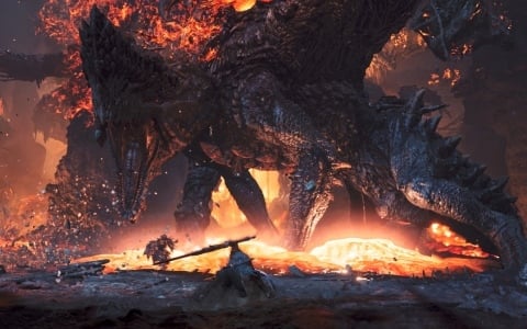 「モンスターハンターワイルズ」巨戟龍・ゴグマジオスが登場するタイトルアップデート第4弾の情報が公開！エンドコンテンツの拡充として巨戟アーティア武器もの画像