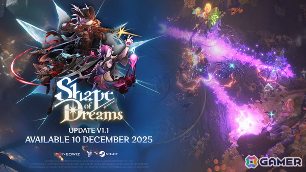 アクションローグライト「Shape of Dreams」でMOD導入の支援やエンドコンテンツの強化を行うアップデートが実施！の画像1