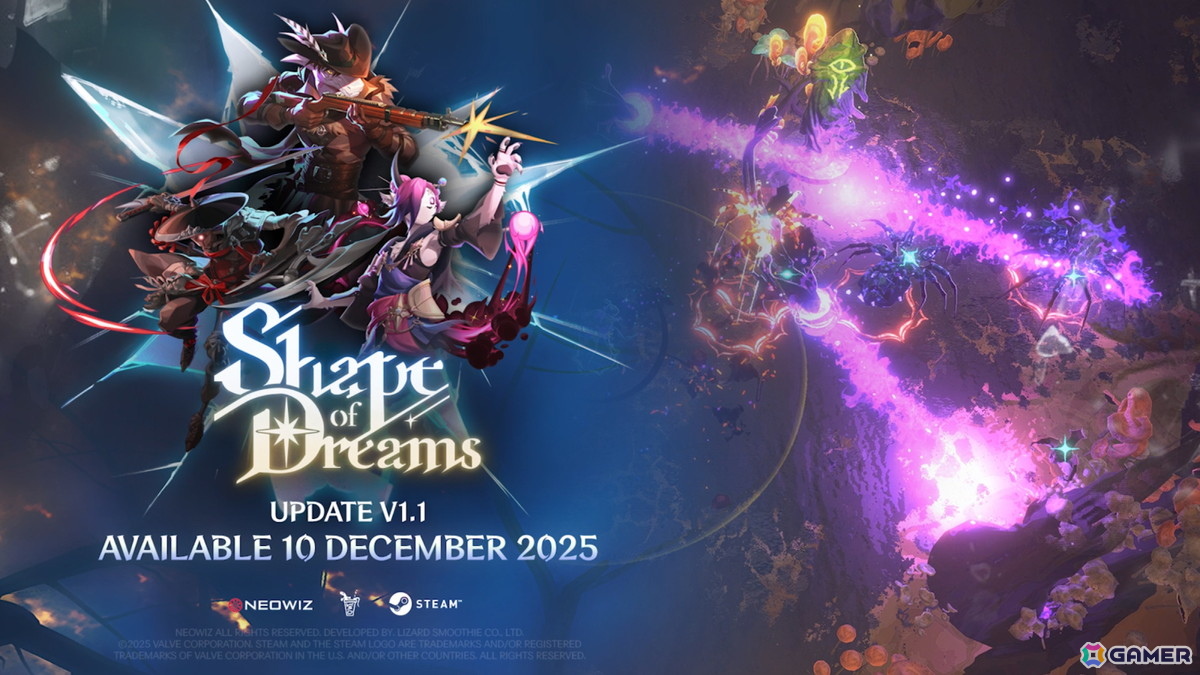 アクションローグライト「Shape of Dreams」でMOD導入の支援やエンドコンテンツの強化を行うアップデートが実施！の画像