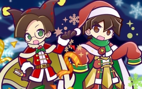 「ぷよクエクリスマス2025キャンペーン」が開催!勇者サンタのラグナス、魔王サンタのクルーク、お姫さまサンタのアンナリーナがガチャに登場の画像