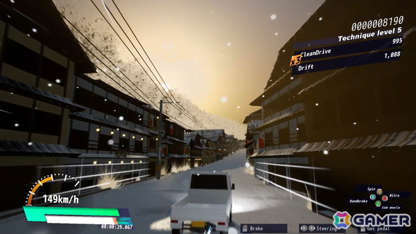 軽トラは止まらない！崩壊する日本を爆走するドライビングアクションゲーム「ドライブクレイジー」Steam版が正式リリースの画像