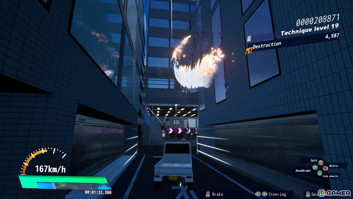 軽トラは止まらない！崩壊する日本を爆走するドライビングアクションゲーム「ドライブクレイジー」Steam版が正式リリースの画像7