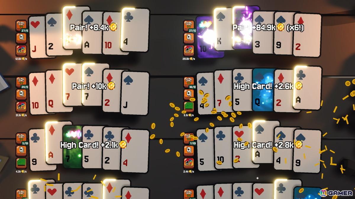 新感覚のポーカー風インクリメンタルゲーム「This Ain't Even Poker, Ya Joker　こんなのポーカーじゃない」がSteamで正式リリース！の画像