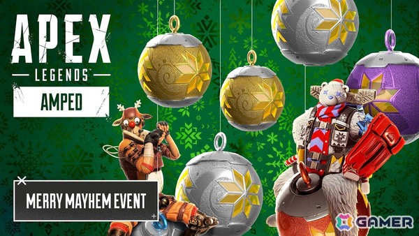 「Apex Legends」ホリデーイベント「メリーメイヘム」が12月17日より開催！ホリデーテーマの「ワイルドカード」もの画像1