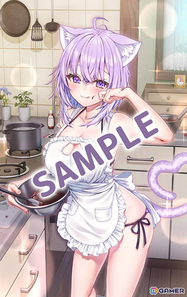 ホロライブ・猫又おかゆさん主演＆プロデュースゲーム「おかゆにゅ～～む！R」のアニメイト特典に使用される描きおろしイラストが公開！の画像2