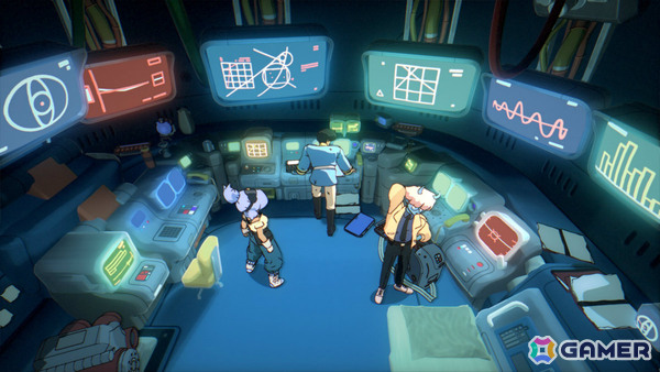 レトロアニメ調の2人協力型SFアドベンチャー「Orbitals」がSwitch 2で2026年に発売!探検家コンビとなって宇宙の危険に立ち向かえの画像