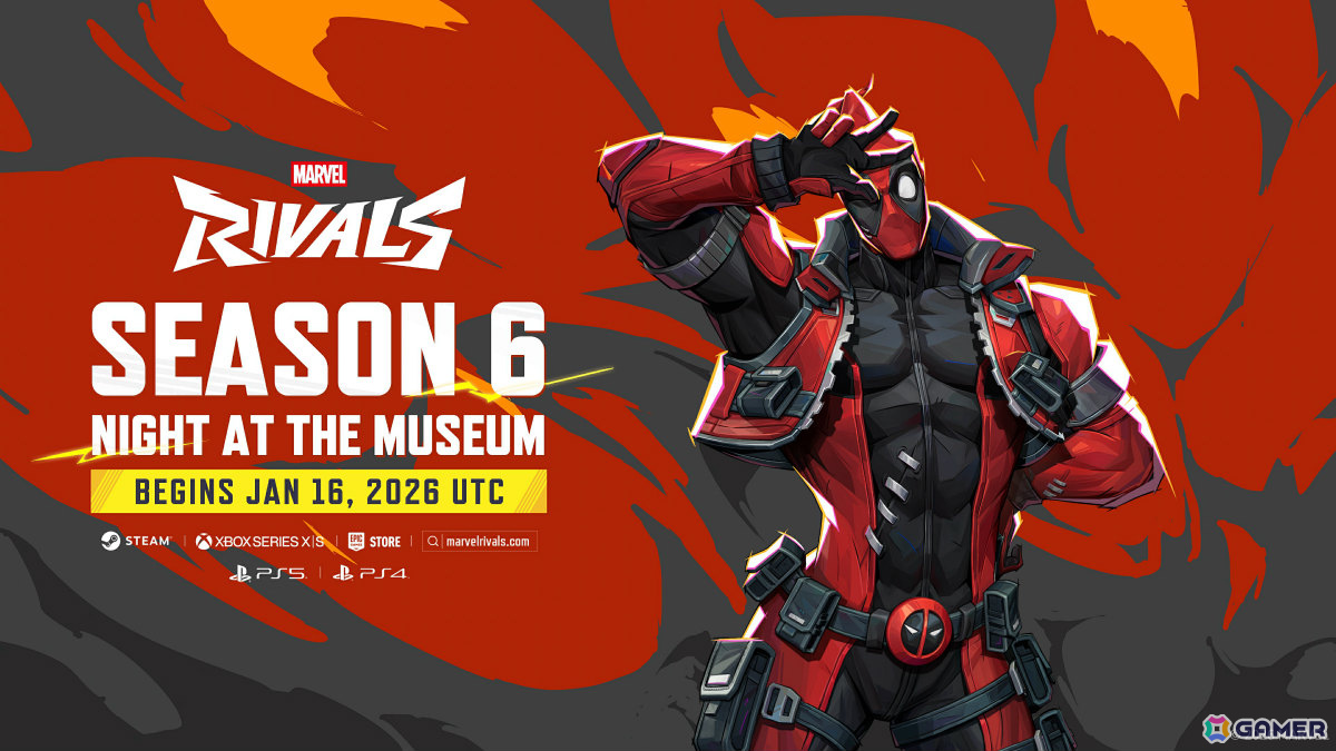 「マーベル・ライバルズ」デッドプールが2026年1月16日より開始となるシーズン6で参戦！ローグが登場のシーズン5.5もスタートの画像1