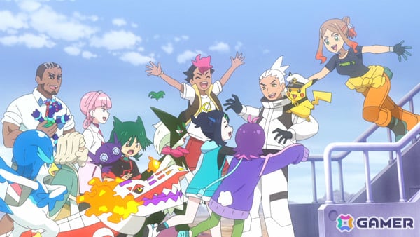 アニメ「ポケットモンスター」宇宙に行っていたフリードがついに帰還!メガスターミーもアニメ初登場の画像