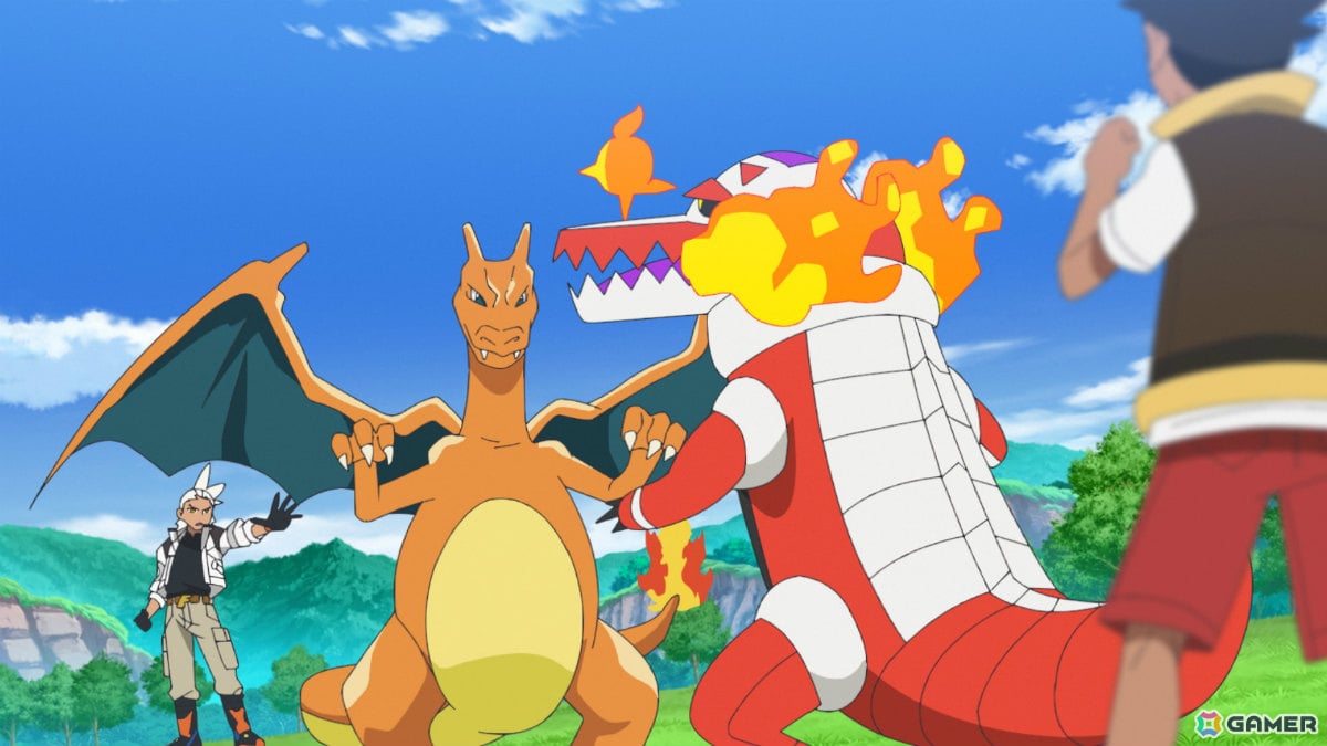 アニメ「ポケットモンスター」宇宙に行っていたフリードがついに帰還!メガスターミーもアニメ初登場の画像