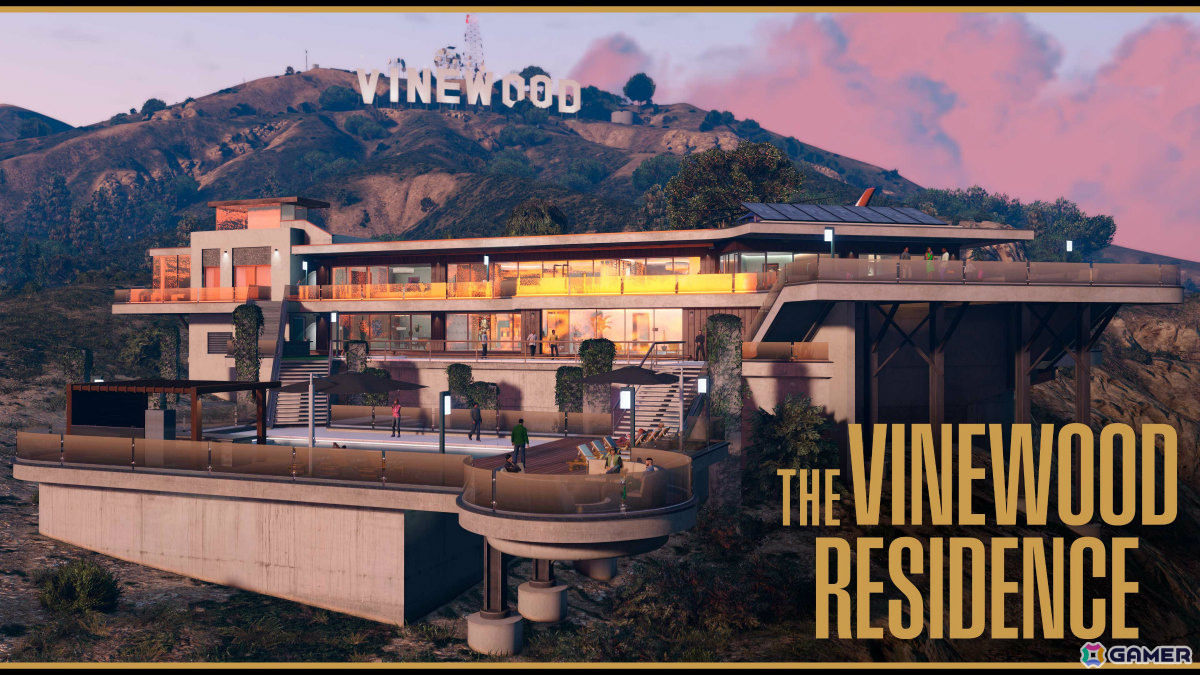 「GTAオンライン」大型アップデート「ヒルズの隠れ家」が配信!豪華な設備を備えた3つの新邸宅が登場の画像