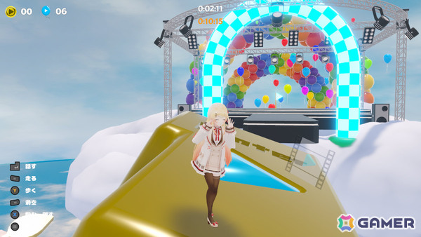 ホロメンとなってゴールを目指すジャンプアクション「はねホロ！」が無料配信！ときのそらさんら最大35名のタレントがアンロック可能となる追加DLCもの画像