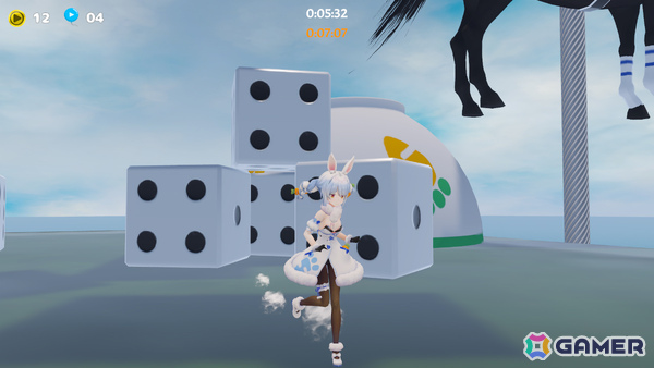 ホロメンとなってゴールを目指すジャンプアクション「はねホロ！」が無料配信！ときのそらさんら最大35名のタレントがアンロック可能となる追加DLCもの画像