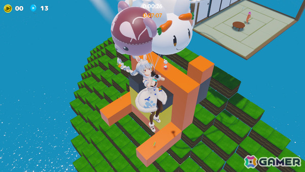 ホロメンとなってゴールを目指すジャンプアクション「はねホロ！」が無料配信！ときのそらさんら最大35名のタレントがアンロック可能となる追加DLCもの画像