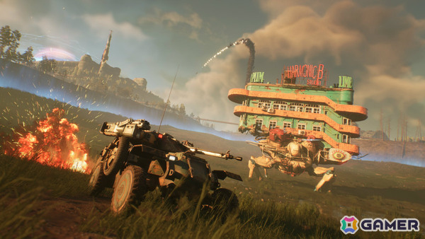 肉体を捨て戦闘マシンとなって終末世界を生き延びるビークルアクション「TankRat」が2026年春にリリース！の画像