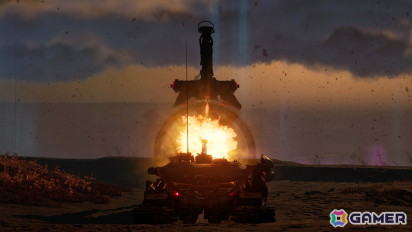 肉体を捨て戦闘マシンとなって終末世界を生き延びるビークルアクション「TankRat」が2026年春にリリース！の画像