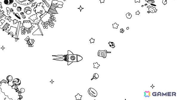 絵本のような手描きイラストに隠れたハートを探すポイント＆クリック型パズルゲーム「Heartreasure: Stellar Journey」がSteamでリリース！の画像