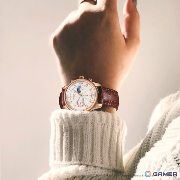 「テイルズ オブ ファンタジア」30周年記念時計の事前予約受付が12月16日10時より開始！世界樹ユグドラシルをモチーフにしたサン＆ムーン機構を搭載の画像