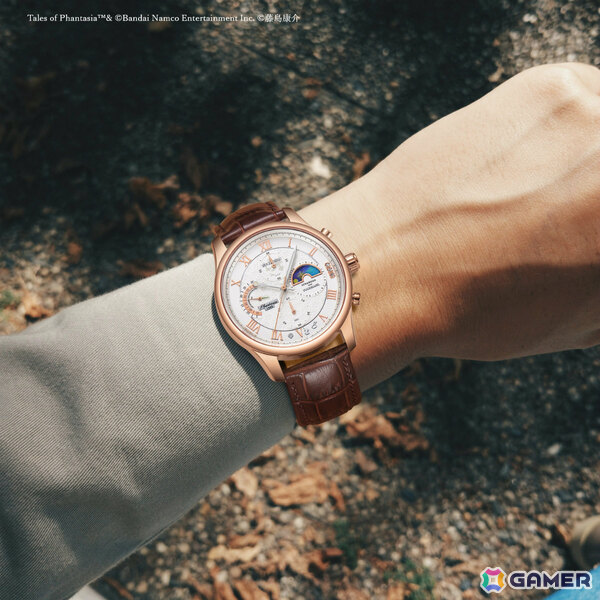「テイルズ オブ ファンタジア」30周年記念時計の事前予約受付が12月16日10時より開始！世界樹ユグドラシルをモチーフにしたサン＆ムーン機構を搭載の画像