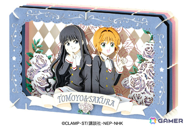 アニメ「カードキャプターさくら クリアカード編」のペーパーシアター3種が発売！手のひらサイズで楽しむペーパークラフトキットの画像4