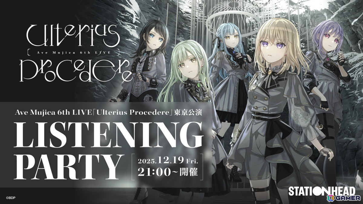 Ave Mujica 6th LIVE「Ulterius Procedere」東京公演が開催！来年開催のツアータイトル、ファイナル公演情報も明らかにの画像