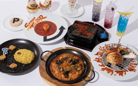「大カプコン展 ―世界を魅了するゲームクリエイション」東京会場併設のテーマカフェ「大カプコン展Food Festival」によるコラボメニューが公開！